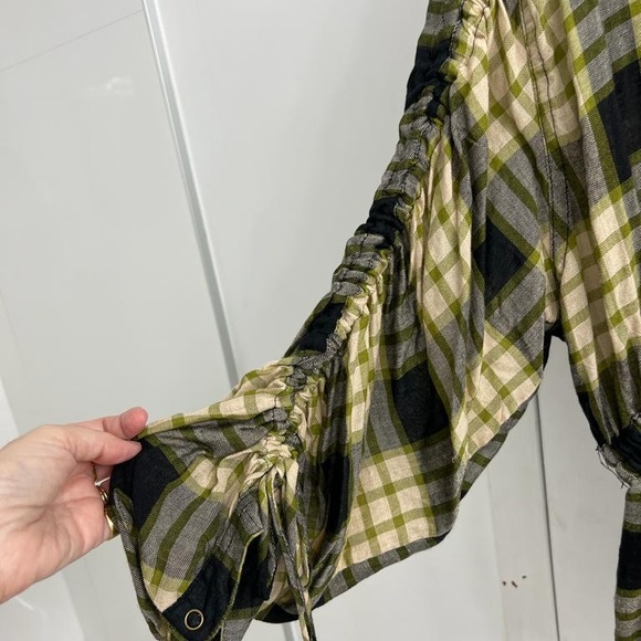Free People Pacific Dawn Drawstring
Plaid Shirt - Picture 4 of 12